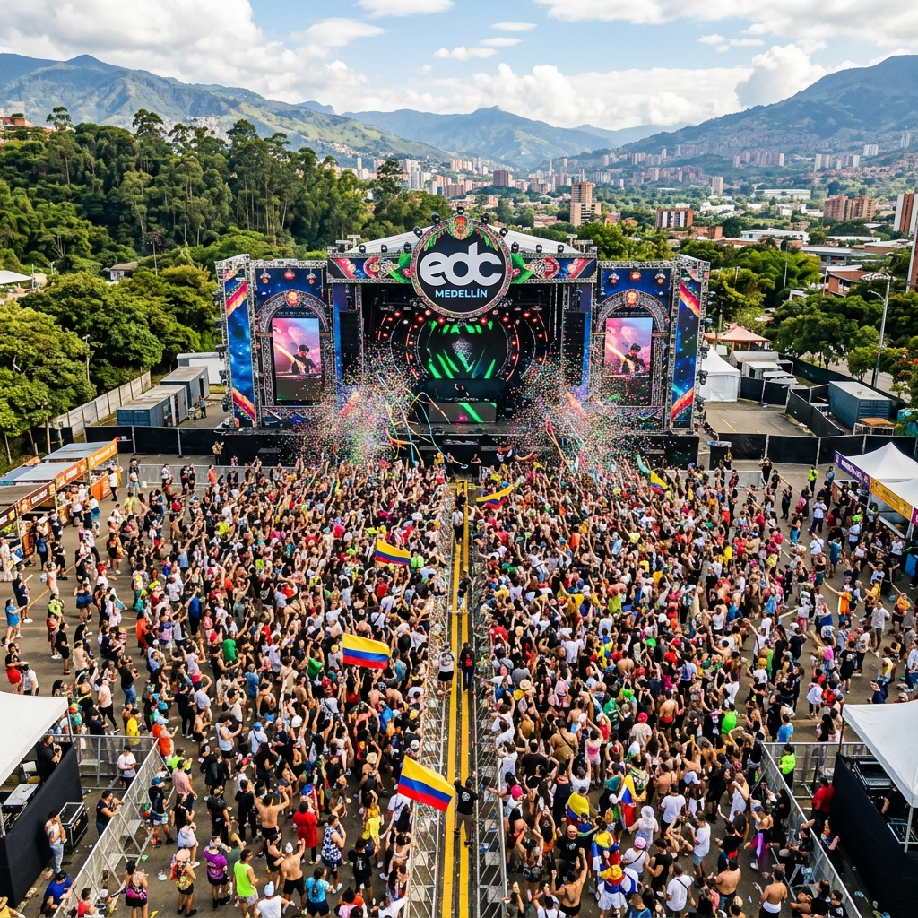 EDC Medellín Day Party Pass